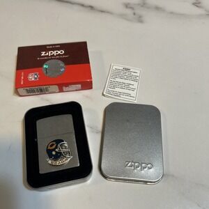 Zippo lighter NFL 200 Chicago Bears brushed chrome new inbox
